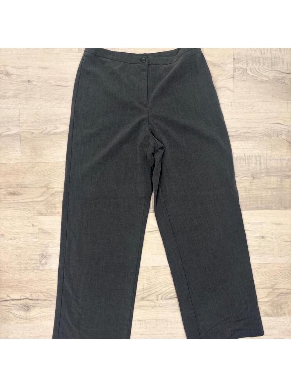 George Stretch Gray Polyester & Spandex Pants